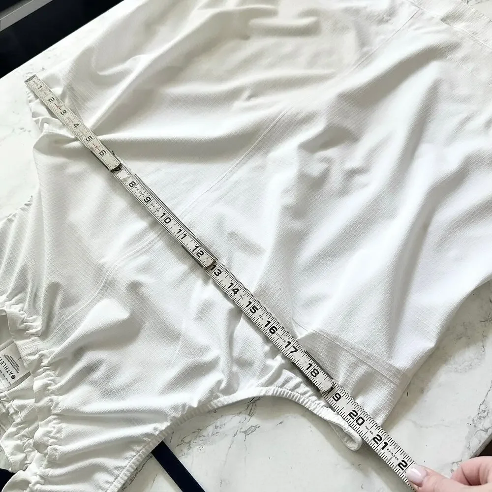 Athleta Boundless Tank bright white adjustable sleeveless women’s size large - Picture 14 of 14